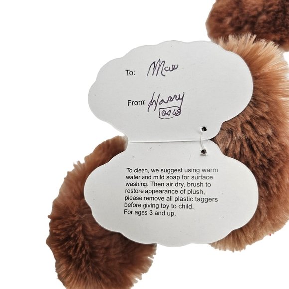 Wishpets Puppy Dog Stuffed Animal Pet Toy Brown White Rolphe 2007 - Picture 6 of 10